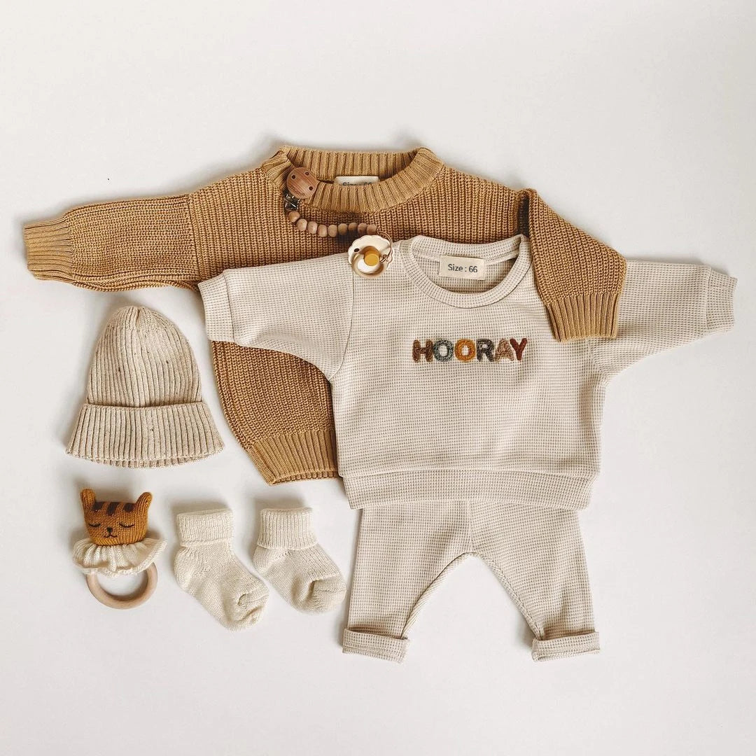 SnuggleFit sweatshirt and pants set